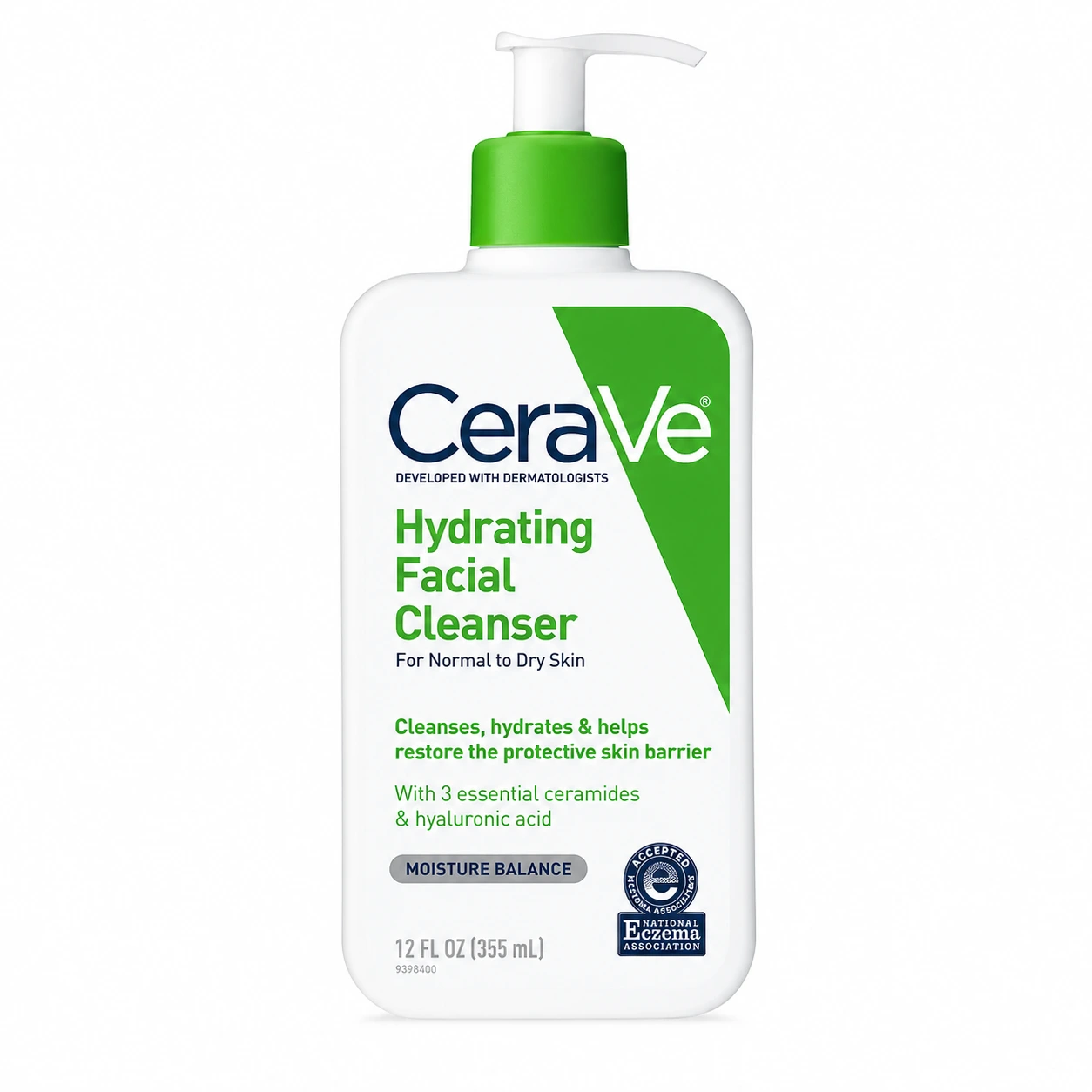 21F785E9-2485-4783-A870-48255FB744AE CeraVe Hydrating Facial Cleanser – 355ml - الصورة 1