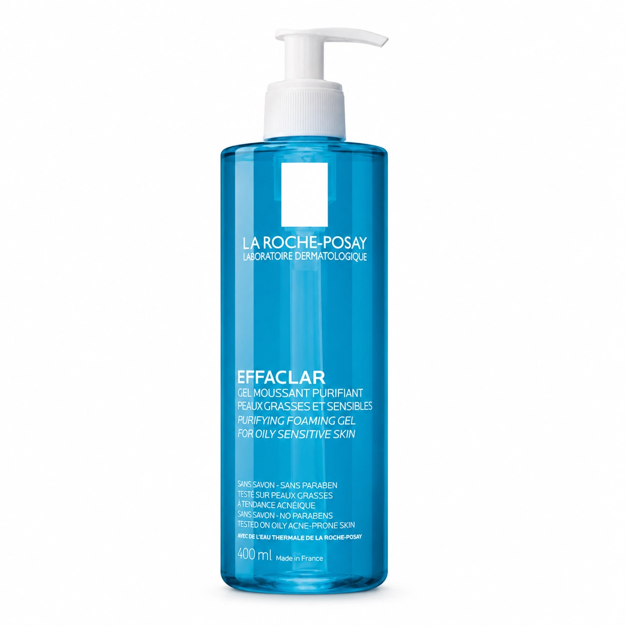 4CB379BA-4B3B-44A5-8260-CB6F70C2A105-ezgif.com-png-to-webp-converter (1) LA ROCHE-POSAY Cleansing Gel – 400ml - الصورة 1