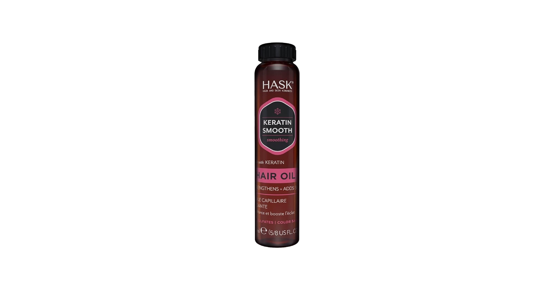 51+LALNa84L.jpg_BO30,255,255,255_UF750,750_SR1910,1000,0,C_QL100_ Hask Keratin Serum Shine Oil 18ml - الصورة 1