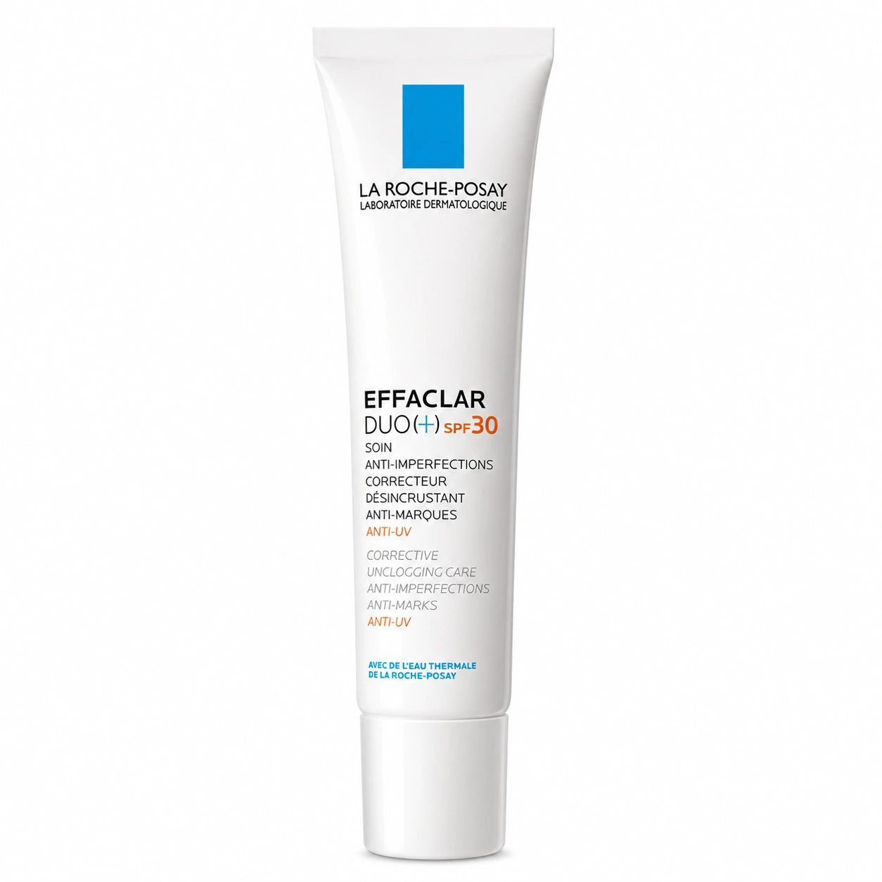 6306245D-2FF4-4C2A-A4E7-695F47D9DEE8-ezgif.com-png-to-webp-converter LA ROCHE-POSAY Effaclar Duo + SPF30 Cream – 40ml - الصورة 1
