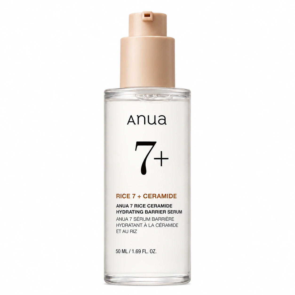 81AF3733-4002-4269-9B37-9D4A2A78BF31 ANUA Rice 7 Ceramide Hydrating Barrier Serum – 50ml - الصورة 1