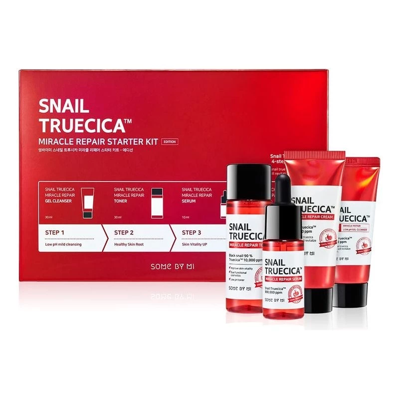 8809647390534_1_1742069786-800x800 SOME BY MI Snail Truecica Miracle Repair Starter Kit – 4pcs - الصورة 1
