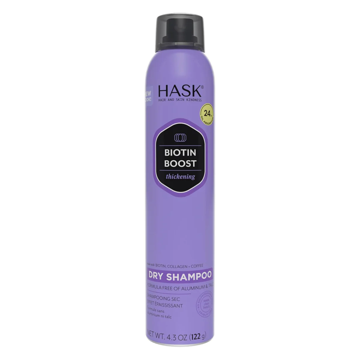 HaskBiotinThickeningDryShampoo189ml HASK Biotin Boost Thickening Dry Shampoo 122 g - الصورة 1