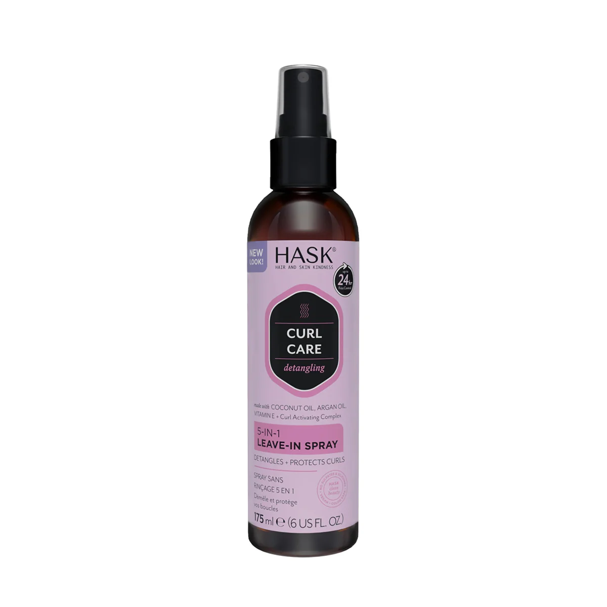 HaskCurl5In1LeaveInSpray175ml Hask Curl Leave In Spray 5in 1 size 175ml - الصورة 1