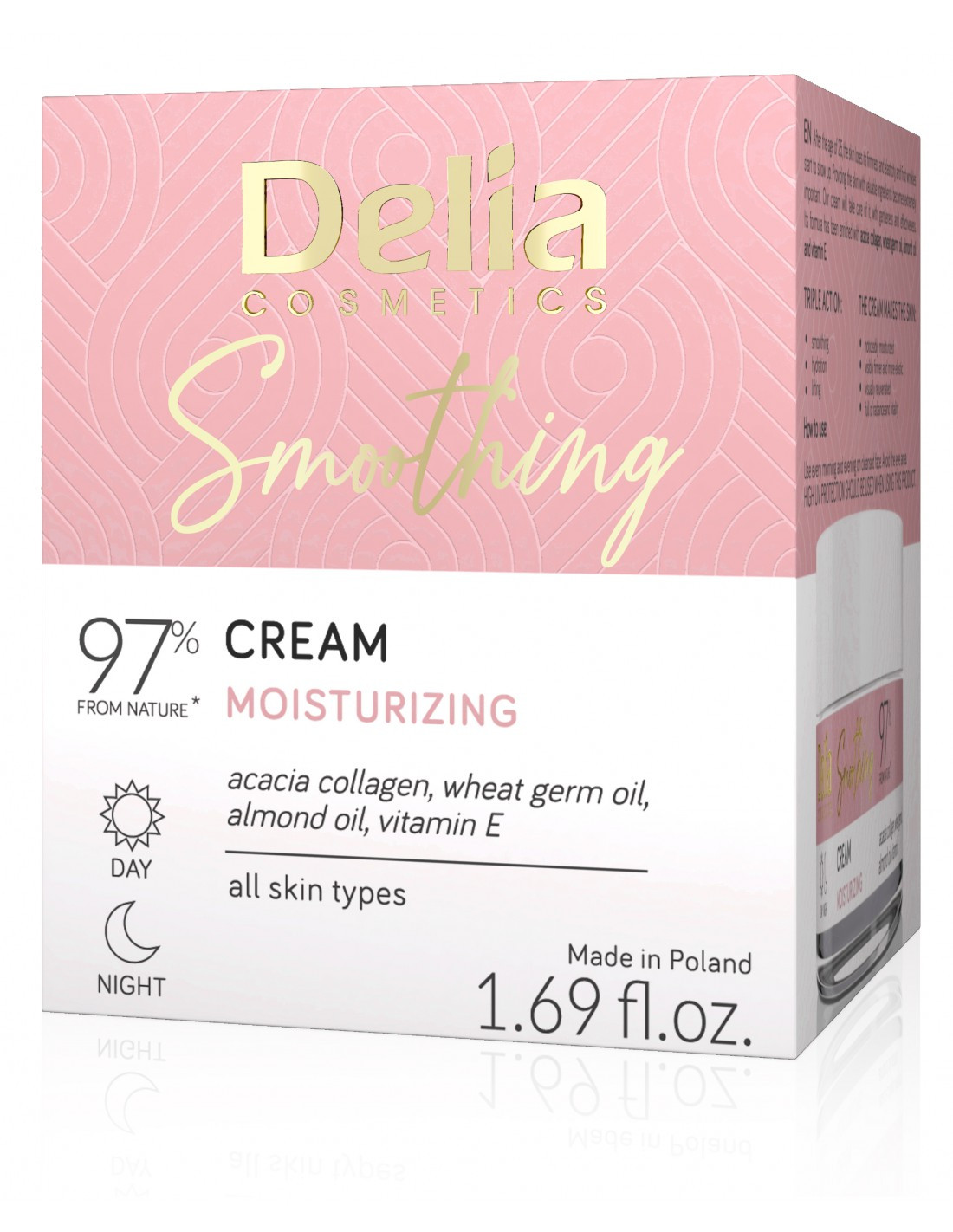 OGWa4XYBdhVxOkaLHnnBDLhg3KFozIUnUGr0otQK Smoothing Moisturizing Day and Night Cream with Vegan Collagen, 50 ml - الصورة 1