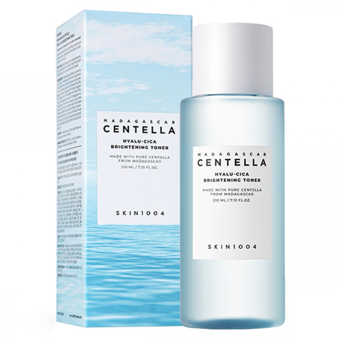 Skin1004-Madagascar-Centella-Hyalu-Cica-Brightening-toner-210-ml Skin 1004 Centella Soothing and Hydrating Facial Toner 210ml - الصورة 1