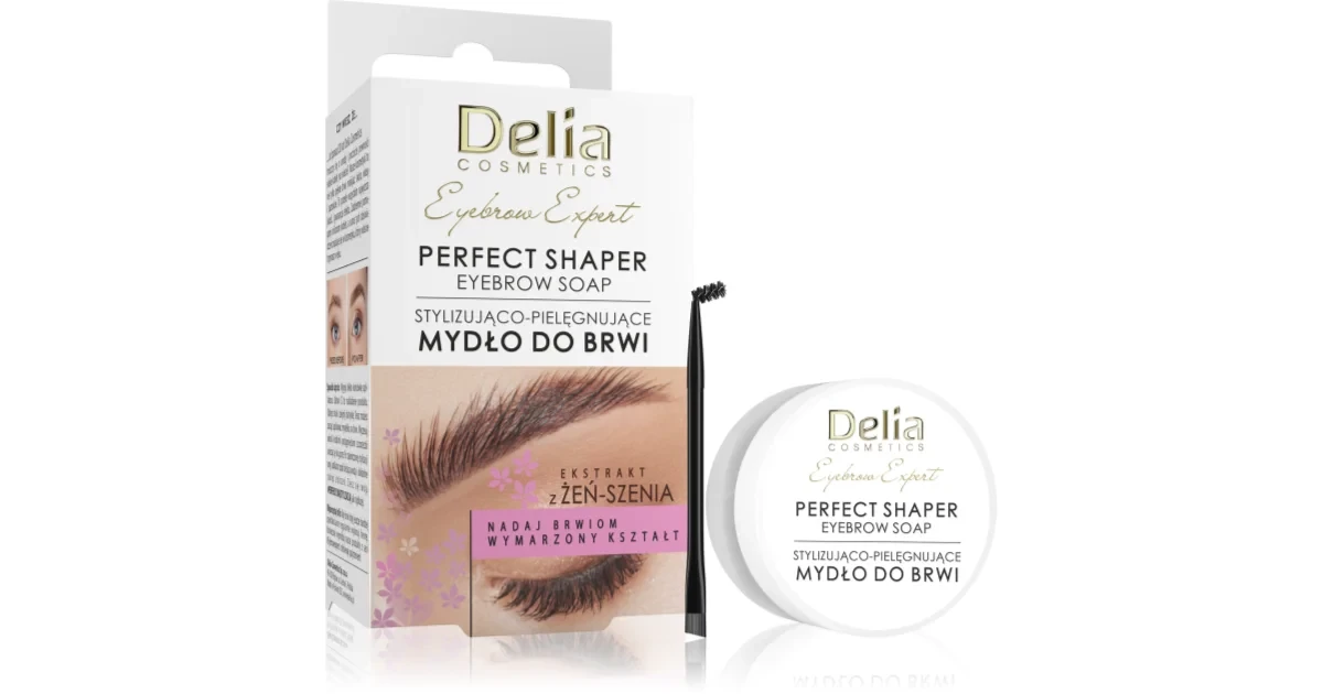 zWSRvySkq9CeMD1RfnYZ3pL9gtFUfU9RI7PMnS6y Delia Eyebrow Expert Perfect Shaper Eyebrow Soap 10ml - الصورة 1