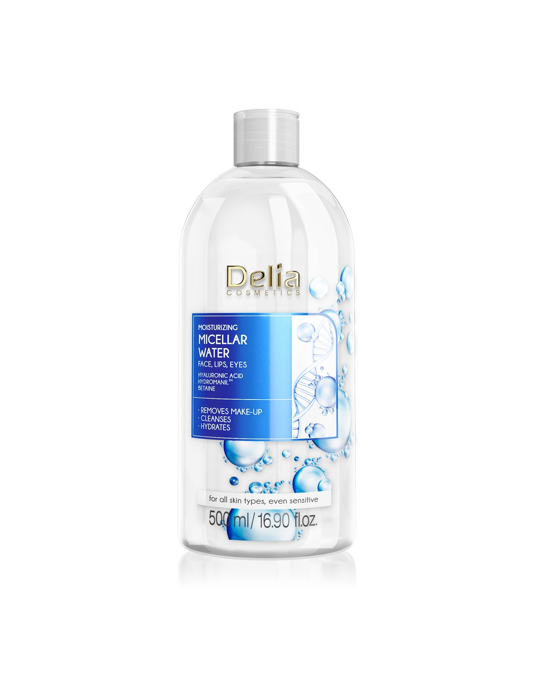zvyop39qrMXZoqUuerOoYSC5m913IflMact4p9gi MICELLAR WATER - Moisturizing with HYALURONIC ACID 500ML - الصورة 1