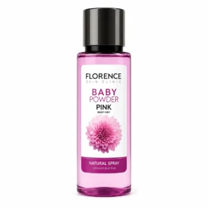 FLORACE BODY MIST BABY POWDER 250ML PINK
