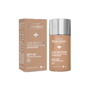 Beesline Age Defence Facial Fluid Sun Screen SPF50+ tinted