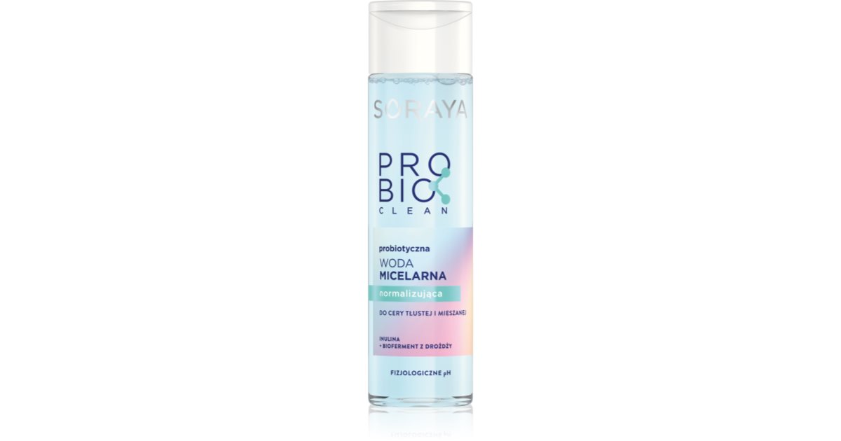 probio-clean___240430 SORAYA PROBIO CLEAN, normalizing micellar water, 250ml - الصورة 1
