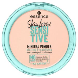 Essence Skin Lovin Sensitive Mineral Compact Powders 01 Translucent