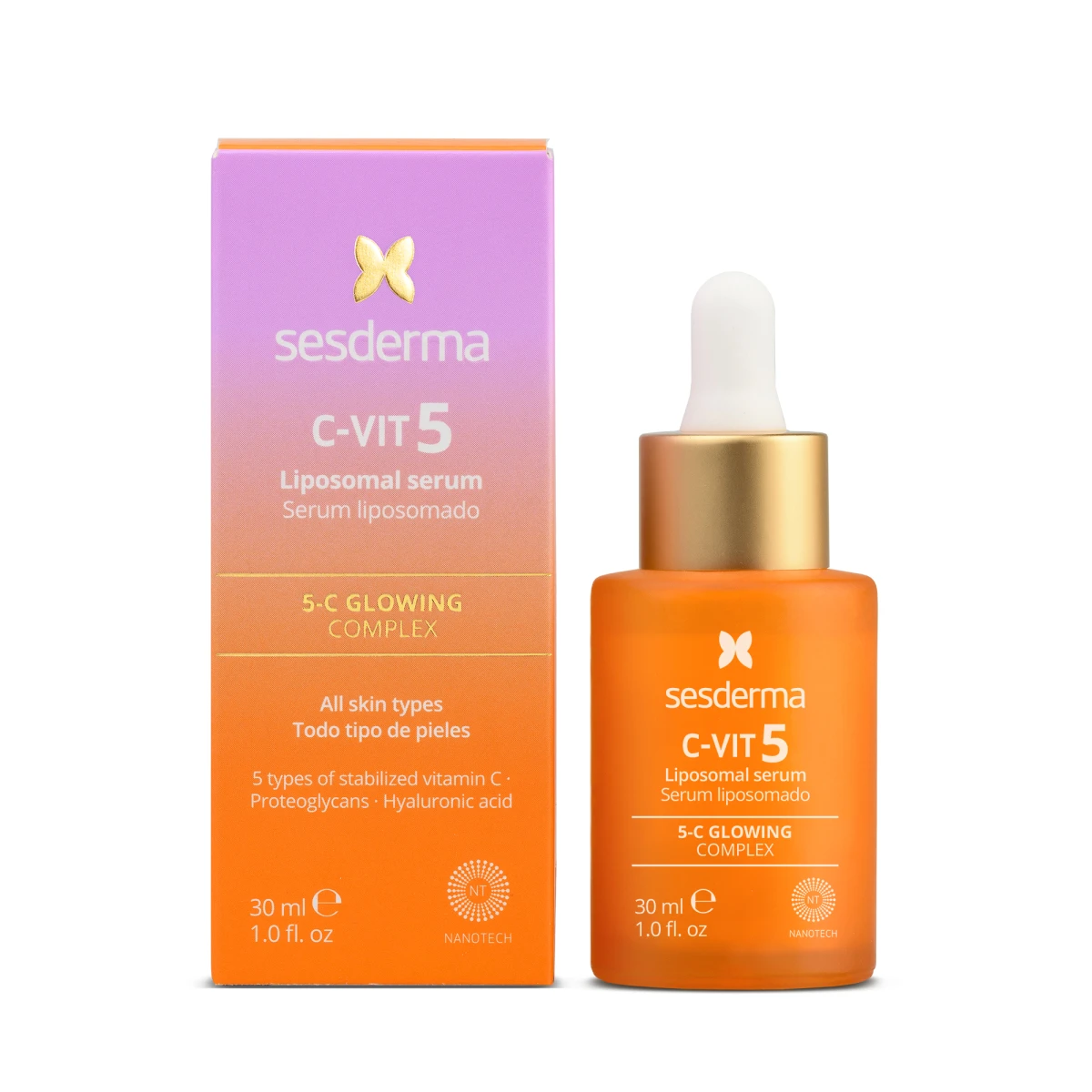 ydray-c-vit-5-liposomal-serum-1200x1200 Sesderma C Vit 5 Liposomal Serum 30 ml - الصورة 1
