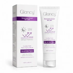 GLANCY SUNSCREEN CREAM SPF50+ 50ML